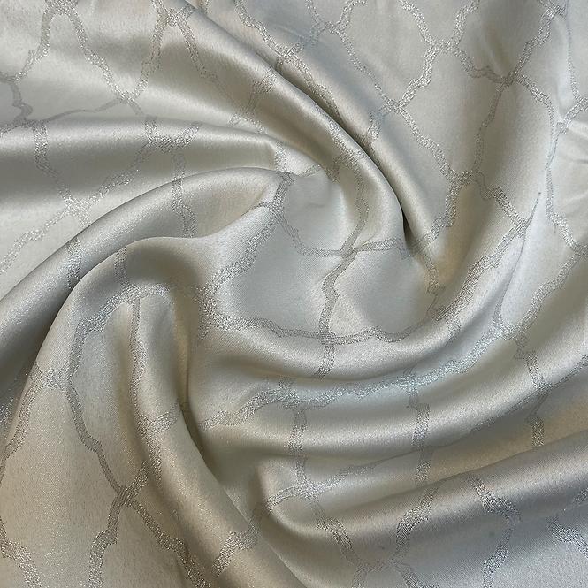 Závesový materiál WWF-1/strieborný/140 cm (Tovar na mieru)