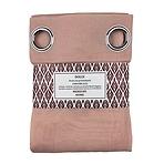 Záclona na priechodkách Dolly polyester svetlo ružový 140x180 (x2) Merkury Home