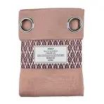 Záclona na priechodkách Dolly polyester svetloružová 140x180 (x2) Merkury Home