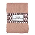 Záclona na páske Dolly polyester svetloružový 140x180 (x2) Merkury Home