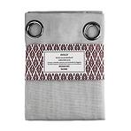Záclona na priechodkách Dolly polyester svetlosivá 140x260 (x2) Merkury Home