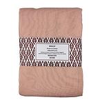Záclona na páske Dolly polyester svetlo ružový 140x260 (x2) Merkury Home