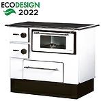 Kuchynské kachle Regular 46 ECO biela 8 kW pravé