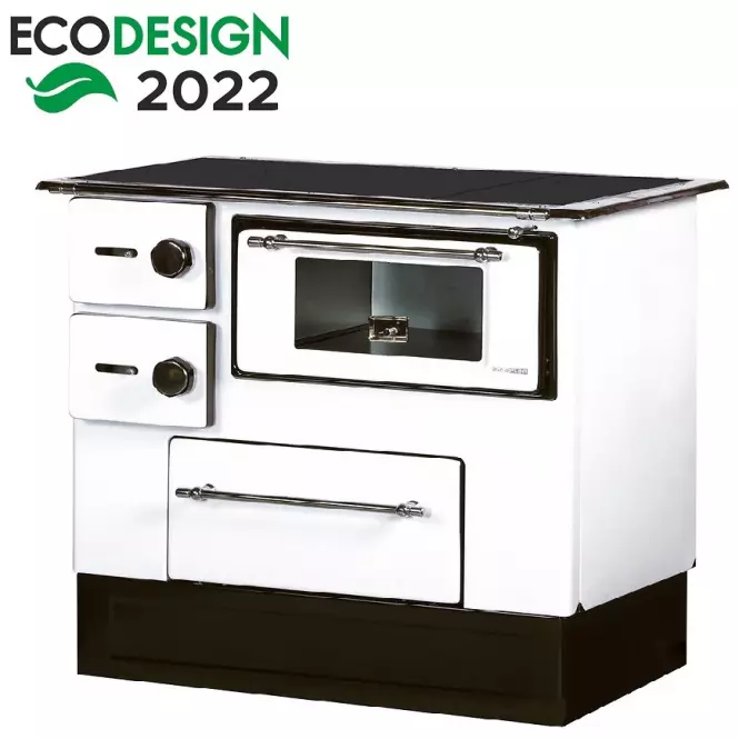 Kuchynské kachle Regular 46 ECO biela 8 kW pravé
