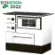Kuchynské kachle Regular 46 ECO biela 8 kW pravé