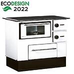 Kuchynské kachle Regular 46 Eco biela 8 kW ľavé