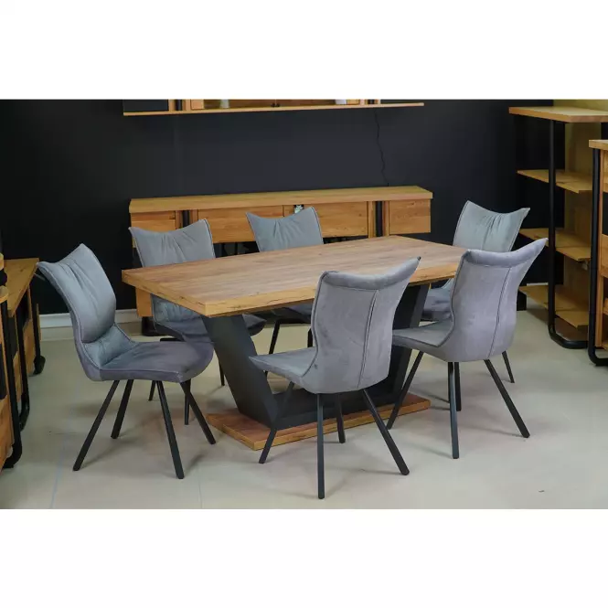 Rozkladací stôl ST-11 180/230x90cm k003/grafit