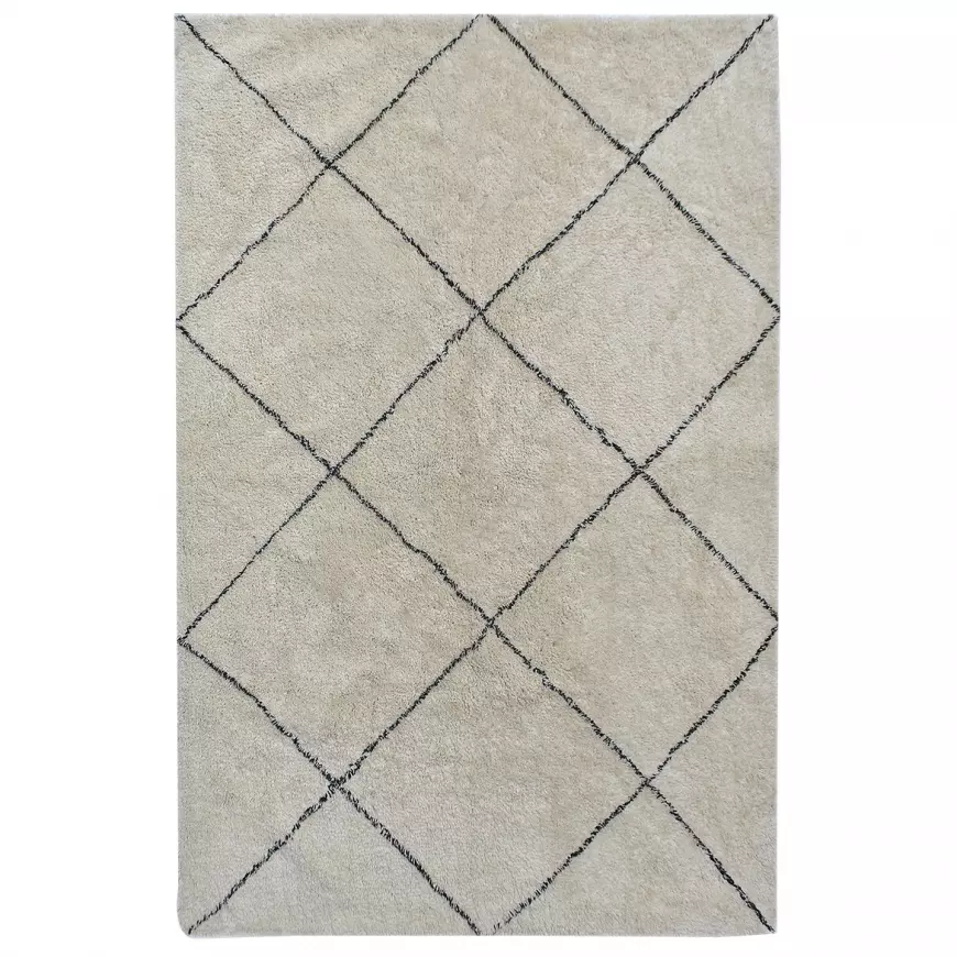 Koberec Berber 95 krémová 70x140 Merkury Home