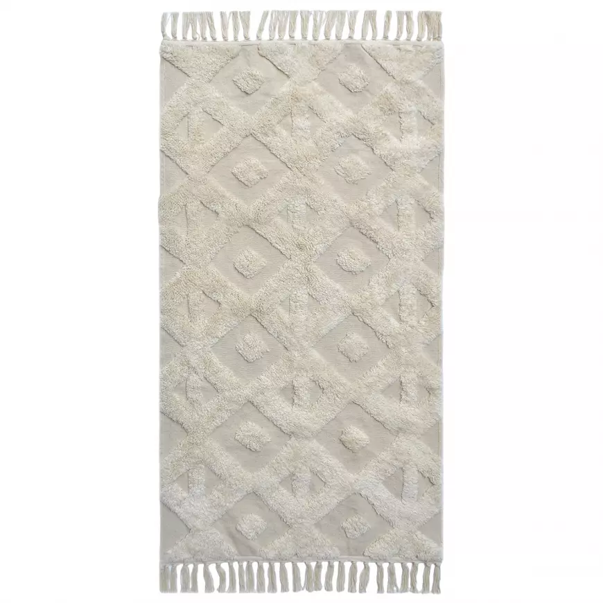 Koberec Boho 92 krémová 70x140 Merkury Home