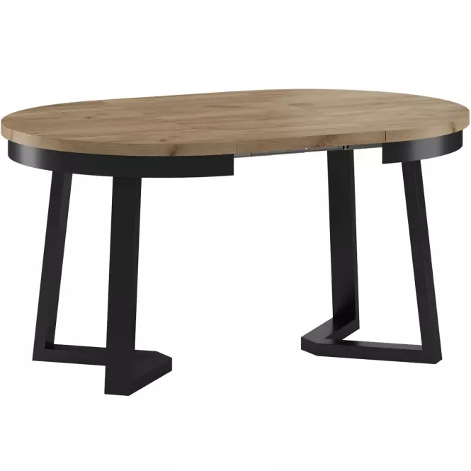 Rozkladací stôl ST-17 100/150x100cm dub wotan,2