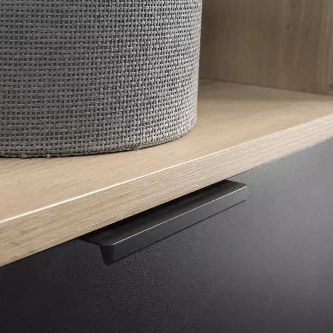 Predsieňový nábytok Milo Dub Artisan/čierna,7