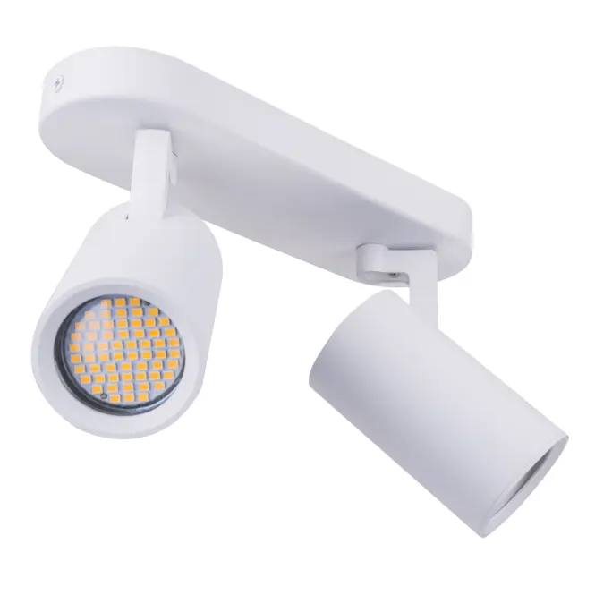 Stropné bodové svietidlo Grey biely VO2102 LS2