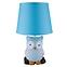 Nočná lampa Owl modrá VO2165 LB1,3