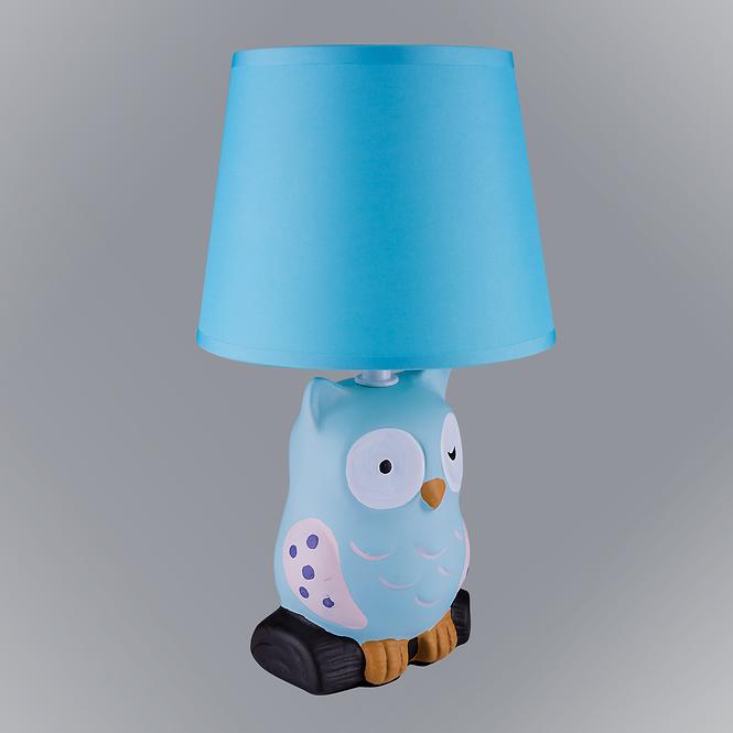 Nočná lampa sova modrá VO2165 LB1