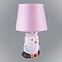 Nočná lampa sova ružová VO2166 LB1,2