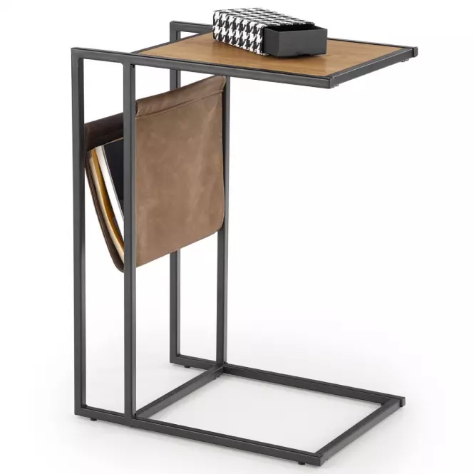 Konferenčný stolík Compact dub zlatý/čierna