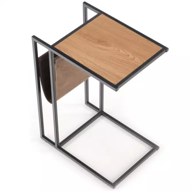 Konferenčný stolík Compact dub zlatý/čierna