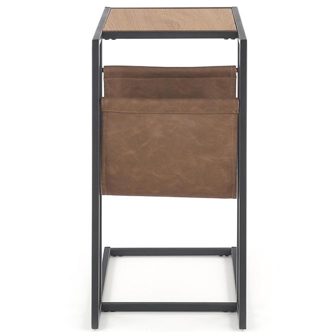 Konferenčný stolík Compact dub zlatý/čierna,4