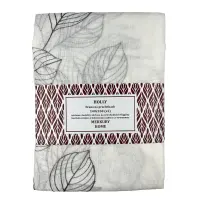 Záclona na priechodkách Holly polyester tmavosivá 140x260 Merkury Home II/22