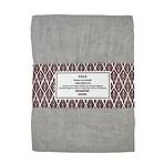 Záclona na pútkach Ulla polyester svetlosivá 140x180 Merkury Home II/22