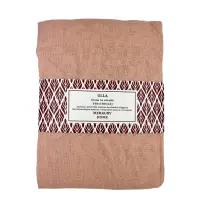 Záclona na pútkach Ulla polyester svetloružová 140x180 Merkury Home II/22