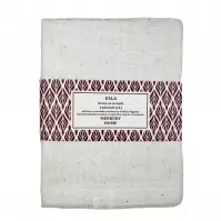 Záclona s provázky Ulla polyester ecru 140x260 Merkury Home II/22