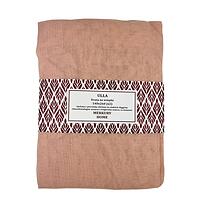 Záclona na pútkach Ulla polyester svetloružová 140x260 Merkury Home II/22