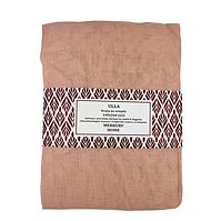 Záclona s provázky Ulla polyester svetlo ružový 140x260 Merkury Home II/22