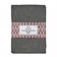 Záclona na páske Ulla polyester tmavo šedá 140x260 Merkury Home II/22