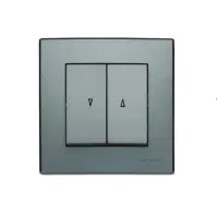 ŁP-7L Žalúziový vypínač inox