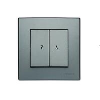 ŁP-7L Žalúziový vypínač inox