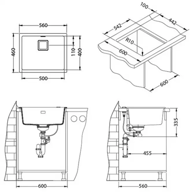 Drez Quadrix 50 biely,2