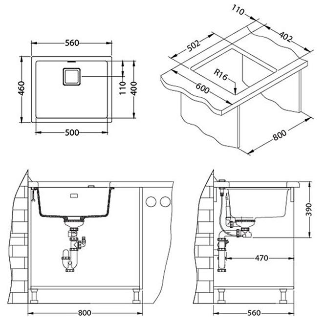 Drez Quadrix 50 biely