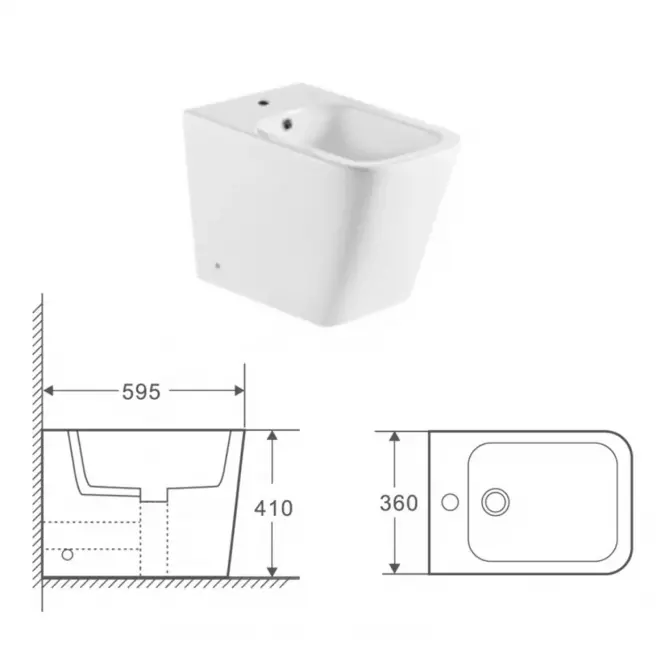 Bidet stojací Megan,2