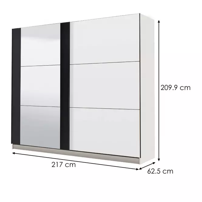 Skriňa Sicilia 220 OG biely 11008293,12