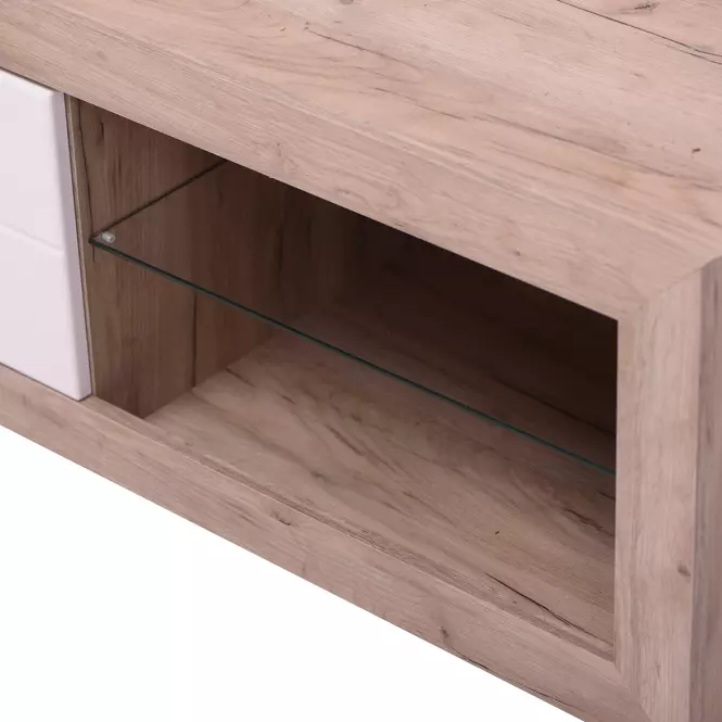 TV stolík Remo šedá dub/biela11008810