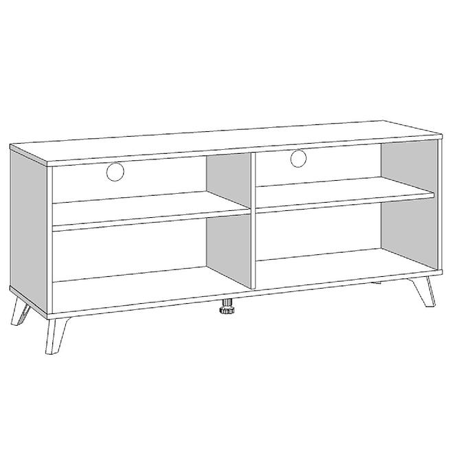 TV stolík Umbria šedá dub 11008827,4