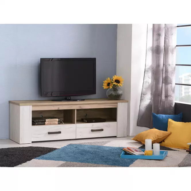 TV stolík Kent 150 biela dub 11008807
