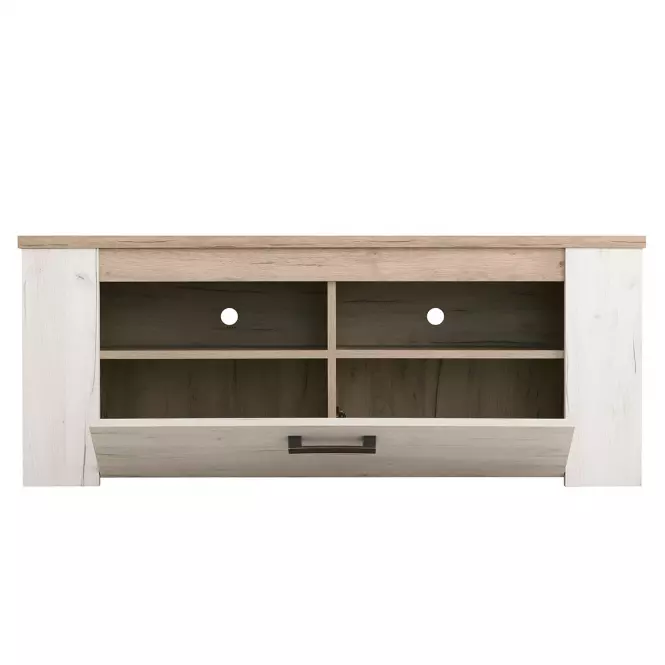 TV stolík Kent 120 biela dub 11008806,4