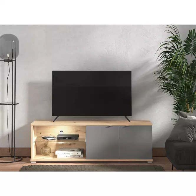 TV stolík Andora 160 šedá 11011448