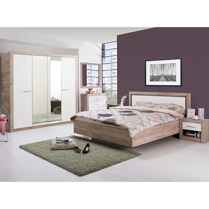 Nočný stolík Astor NO1F šedá dub 11008673