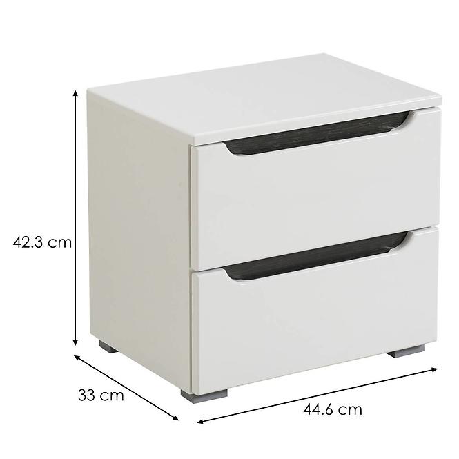 Nočný stolík Karl NO2F 11008674