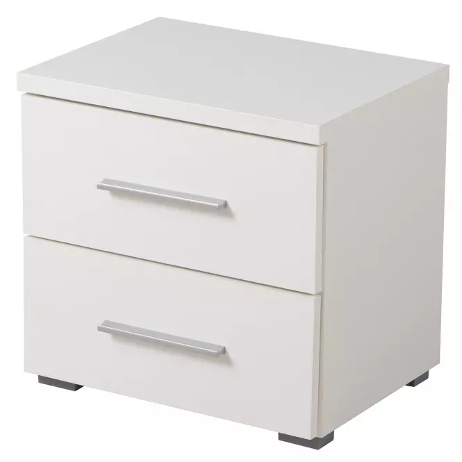 Nočný stolík Uni NO2F biela 11008696
