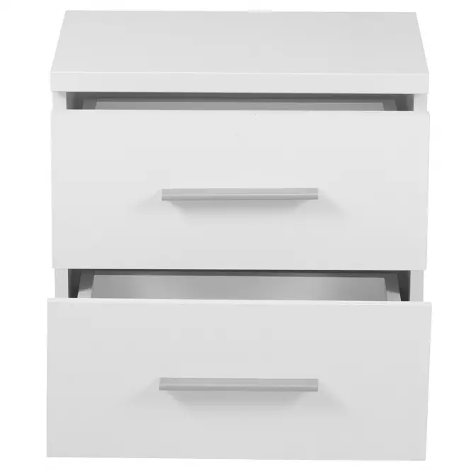 Nočný stolík Uni NO2F biela 11008696,3