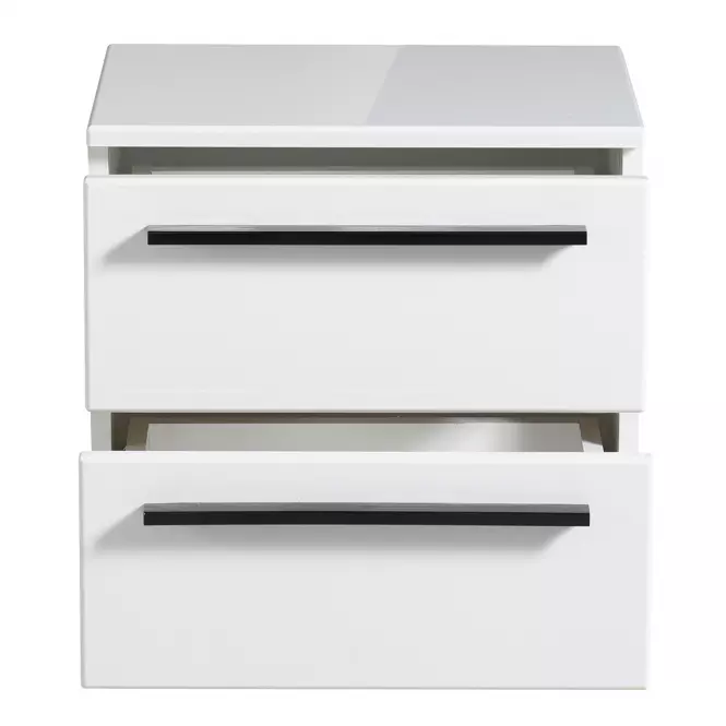 Nočný stolík Uni NO2F biela 11008696,5