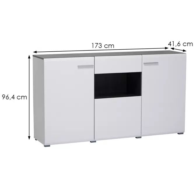 Komoda Enzo biela11008632