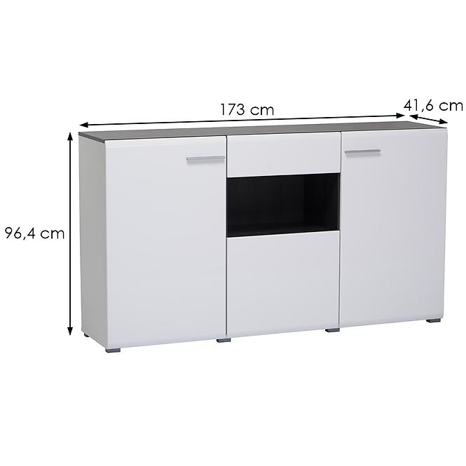 Komoda Enzo biela11008632