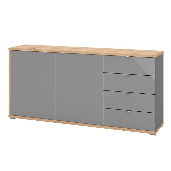Komoda Andora 3K4F šedá 11011389