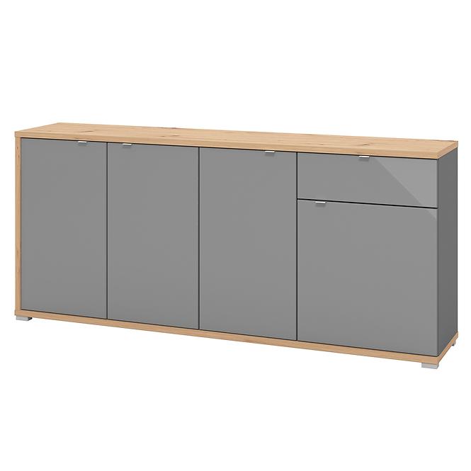 Komoda Andora 4K1F šedá 11011446,4