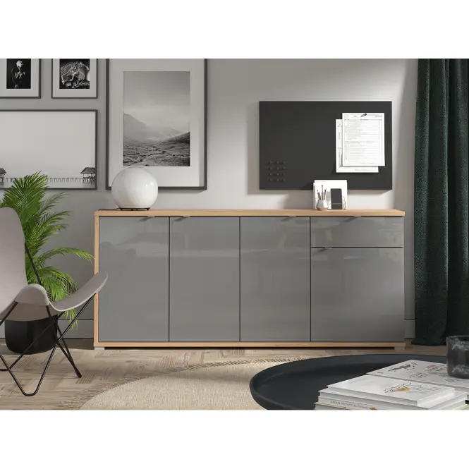 Komoda Andora 4K1F šedá 11011446,8